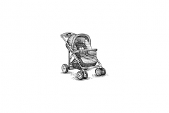 Baby-stroller_art
