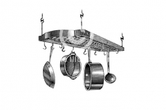 Ceiling-Pot-Rack-Art