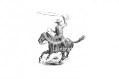 Cowboy-icon-art