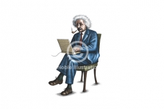 Einstein-with-Laptop