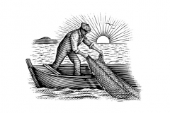 Fisherman art