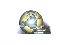 Globe-amp-books