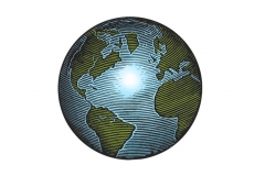 Globe_Woodcut