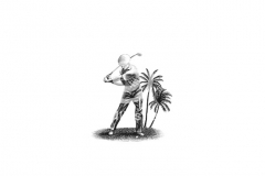 Golfer-stock