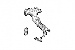 Map-of-italy-Art
