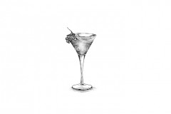 Martini-cocktail