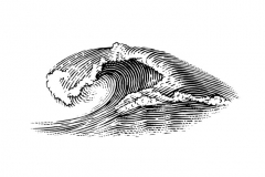 Ocean Wave art
