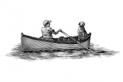 Row Boat art