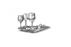 Tray-with-Glasses-art