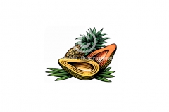 Tropical-Fruit-Art